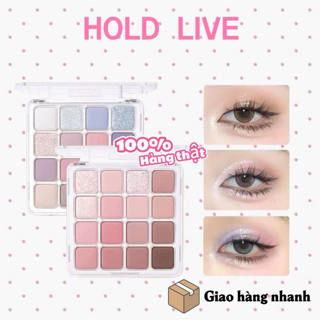 「HOLD LIVE 」Bảng Phấn Mắt 16 Ô HOLD LIVE  Sunset Magic Eyeshadow Tray