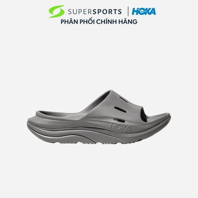 Dép Quai Ngang Unisex HOKA Ora Recovery Slide 3 - Xám - 1135061-GYGY