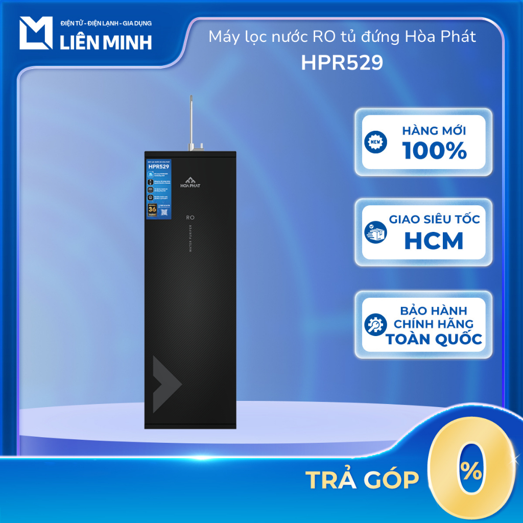 Máy Lọc Nước Hòa Phát RO Tủ Đứng HPR529 [Giao Toàn Quốc]