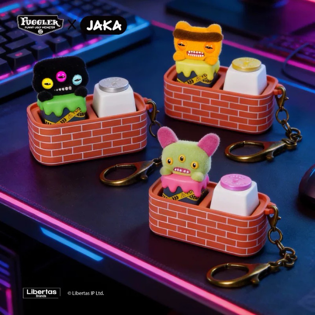 [CHÍNH HÃNG] Jaka x Fuggler Funny Ugly Monster Keycap Series