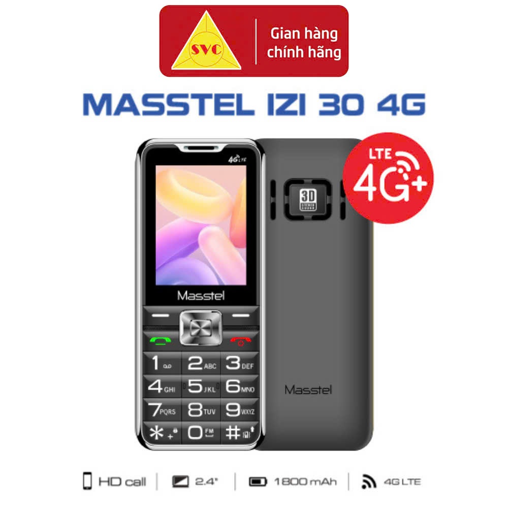 Điện thoại di động Masstel Izi 30 - chính hãng