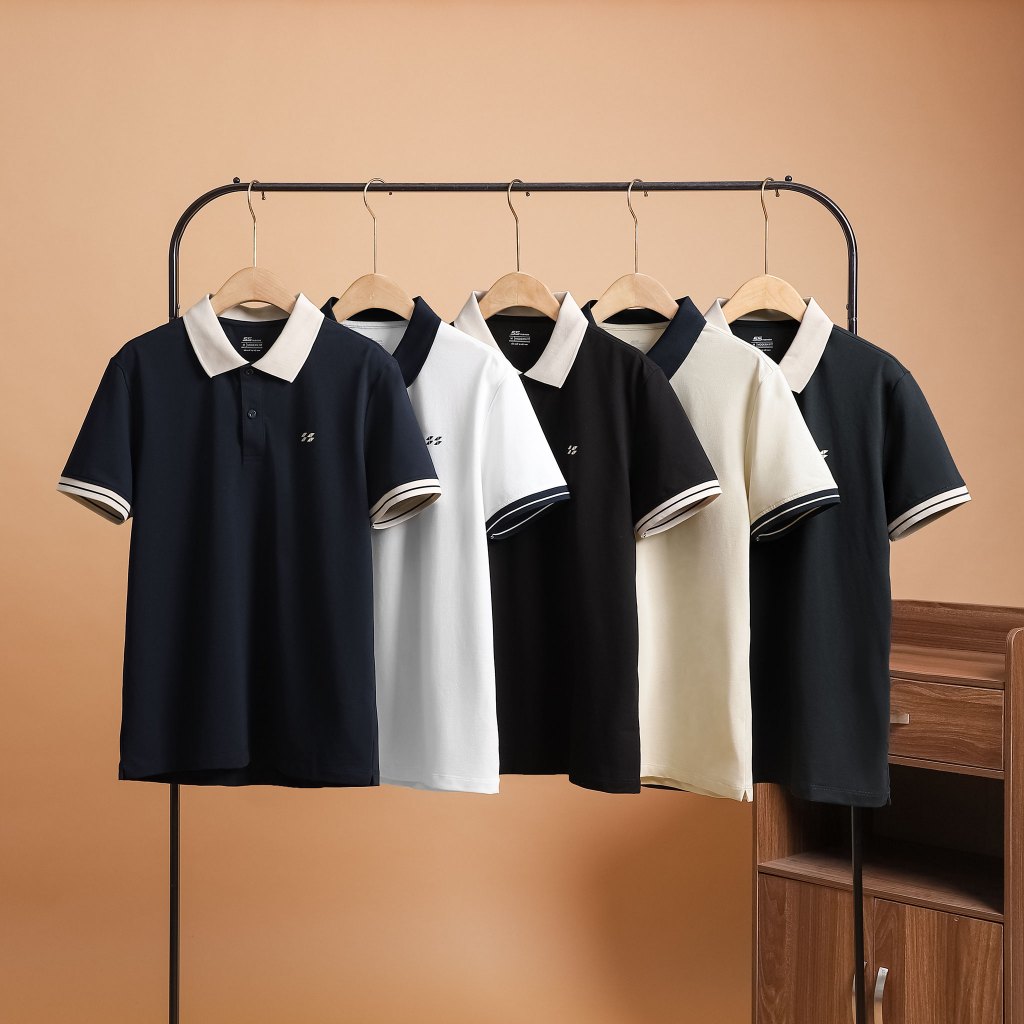 Áo Polo Nam MIX-COLOR Ngắn Tay 5S FASHION Cotton Mát Lạnh, Thoáng Khí, Lịch Lãm M0APC26101 | BigBuy360 - bigbuy360.vn