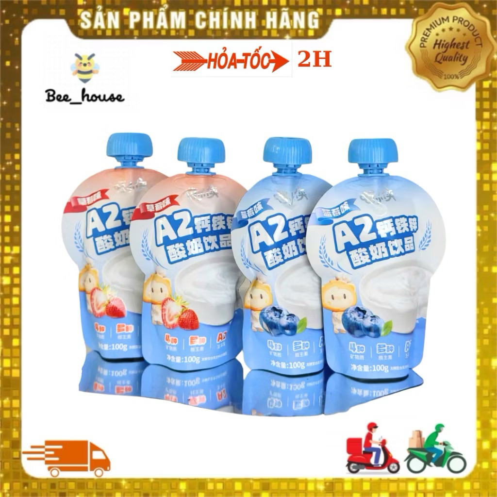 [DEAL 9K] [DATE 5/26] Sữa chua túi A2 wonder miao - Beehouse