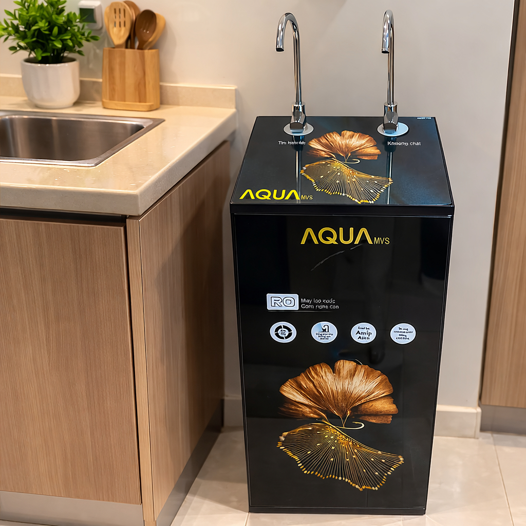 Máy Lọc Nước RO AQUA 2 Vòi 11 Cấp Lọc – Uống Trực Tiếp Không Cần Đun Sôi, Lọc Sạch 99% Vi Khuẩn, Máy Lọc Nước Gia Đình