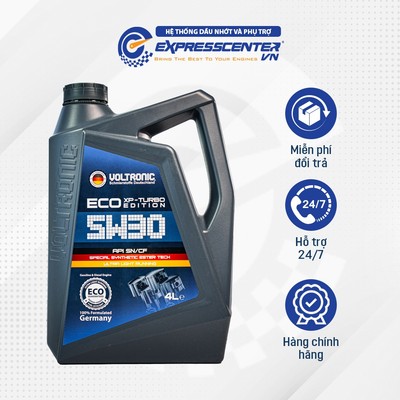 Dầu Nhớt Xe Oto Voltronic ECO XP-Turbo 4T Edition SAE 5W30 1L/4L