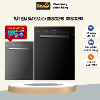 MÁY RỬA BÁT GRANDX SMS8GX89B SMS8GX89G