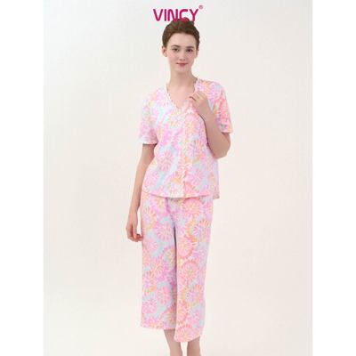 BTL03W5T01-BỘ LỬNG THUN VỚI THIẾT KẾ CỔ TIM ĐIỂM NHẤN REN NỔI BẬT TẠO SỰ DUYÊN DÁNG VÀ TRẺ TRUNG