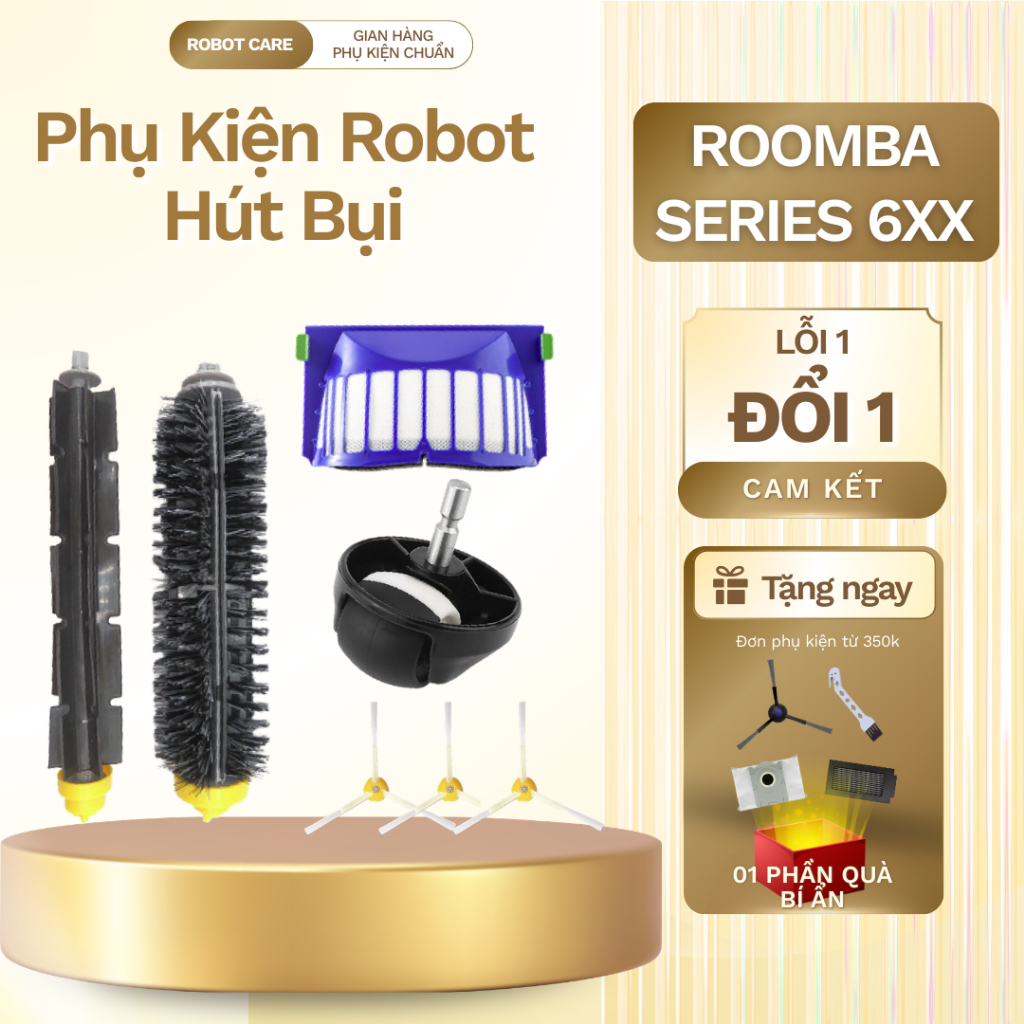 Phụ kiện robot lau nhà IROBOT Series 620 630 650 671 675... - Phụ kiện robot hút bụi chất lượng IROB