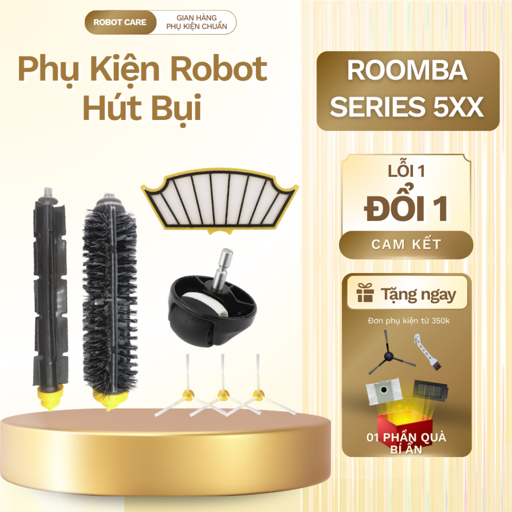 Phụ kiện robot lau nhà IROBOT Series 530 550 560 570... - Phụ kiện robot hút bụi chất lượng IROBOT S