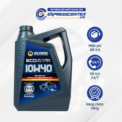 Dầu Nhớt Xe Oto ECO XP-Turbo 4T 10w40 1L/4L