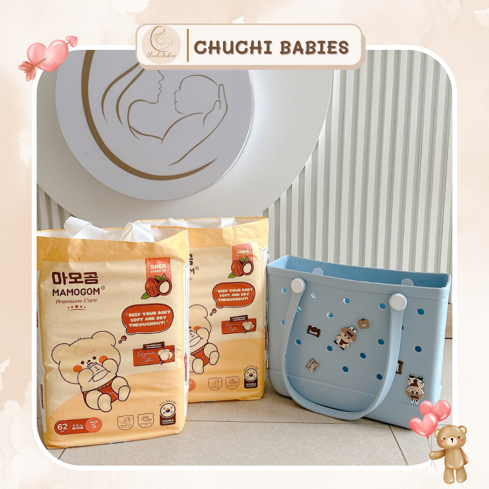 Combo 2 bỉm Mamogom TẶNG QUÀ - bỉm mềm mỏng, thấm hút tốt