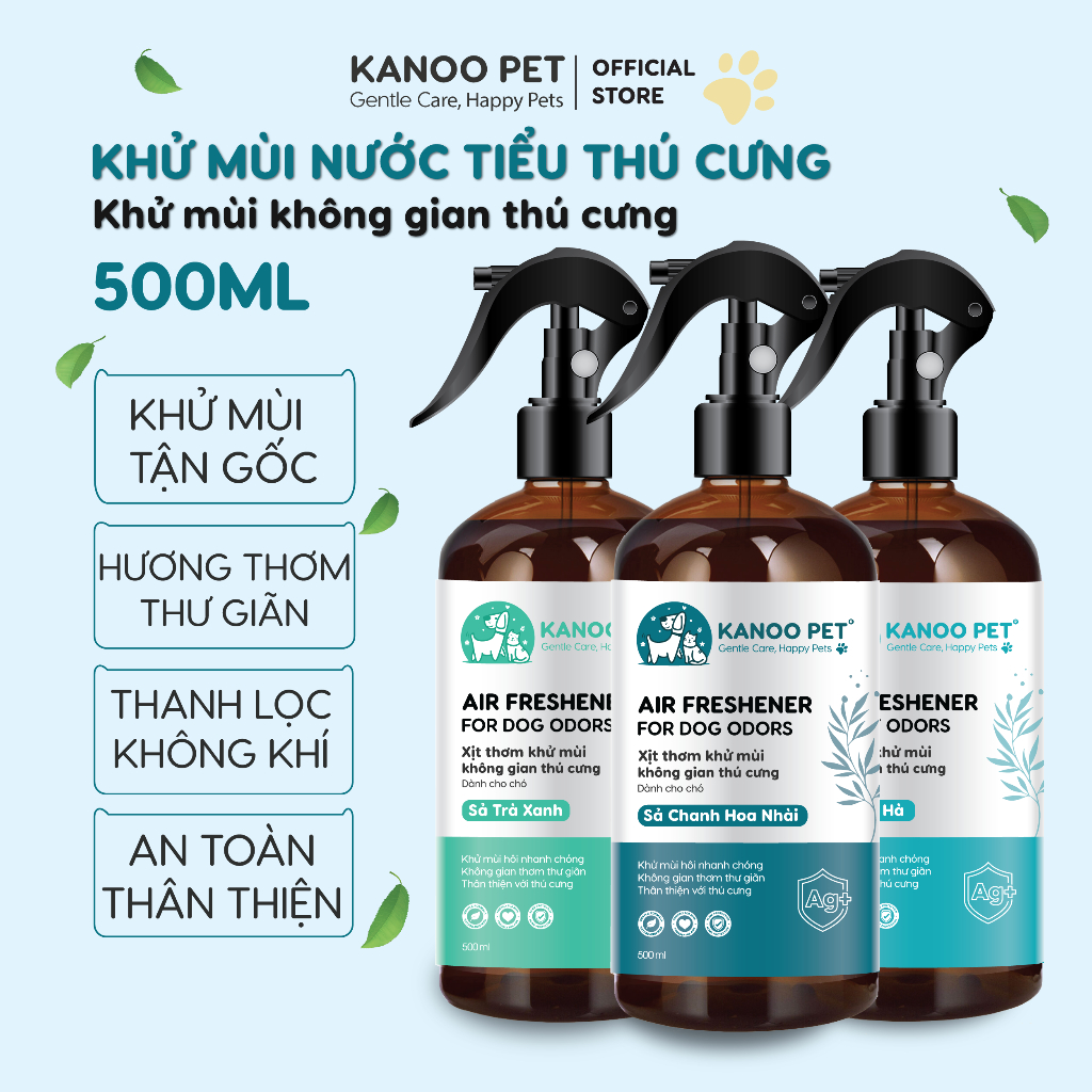 Xịt khử mùi nước tiểu chó mèo, khử mùi hôi khai, làm thơm & hỗ trợ PET đi vệ sinh đúng chỗ