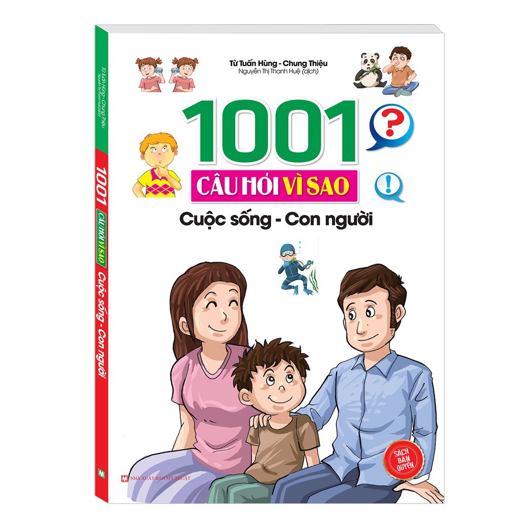 Sách - 1001 câu hỏi vì sao – Cuộc sống con người