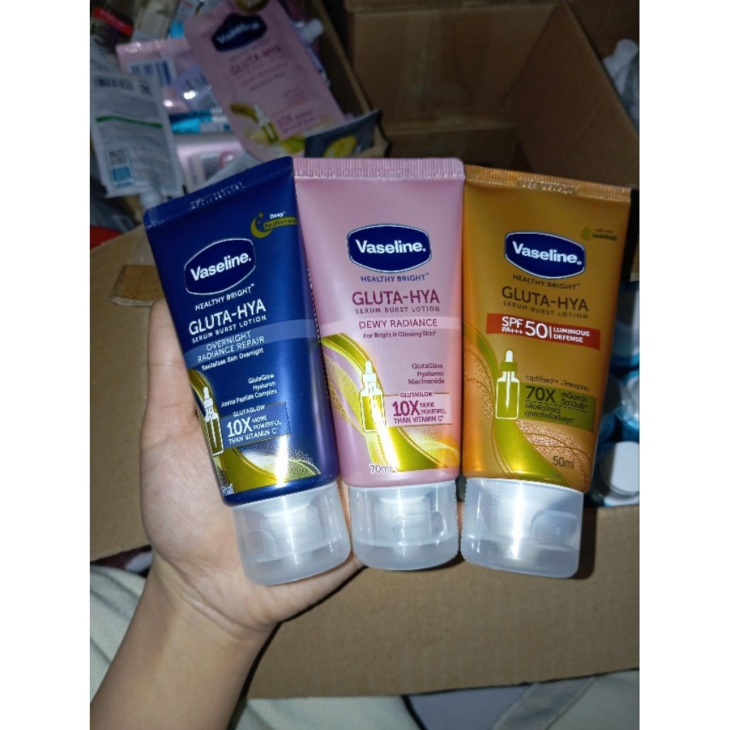 (COMBO 2-4 tuýp) Sữa dưỡng thể Vaseline 50x trắng da chống nắng spf50 - Serum dưỡng thể Vaseline 50x