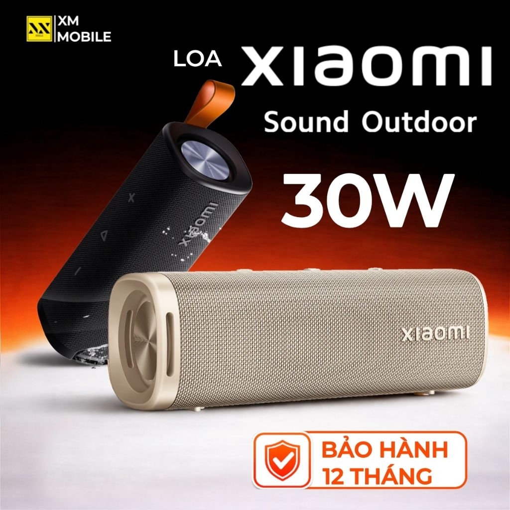 [Bảo hành 12 tháng] Loa Bluetooth Xiaomi Sound Outdoor 30W - Hàng Chính Hãng