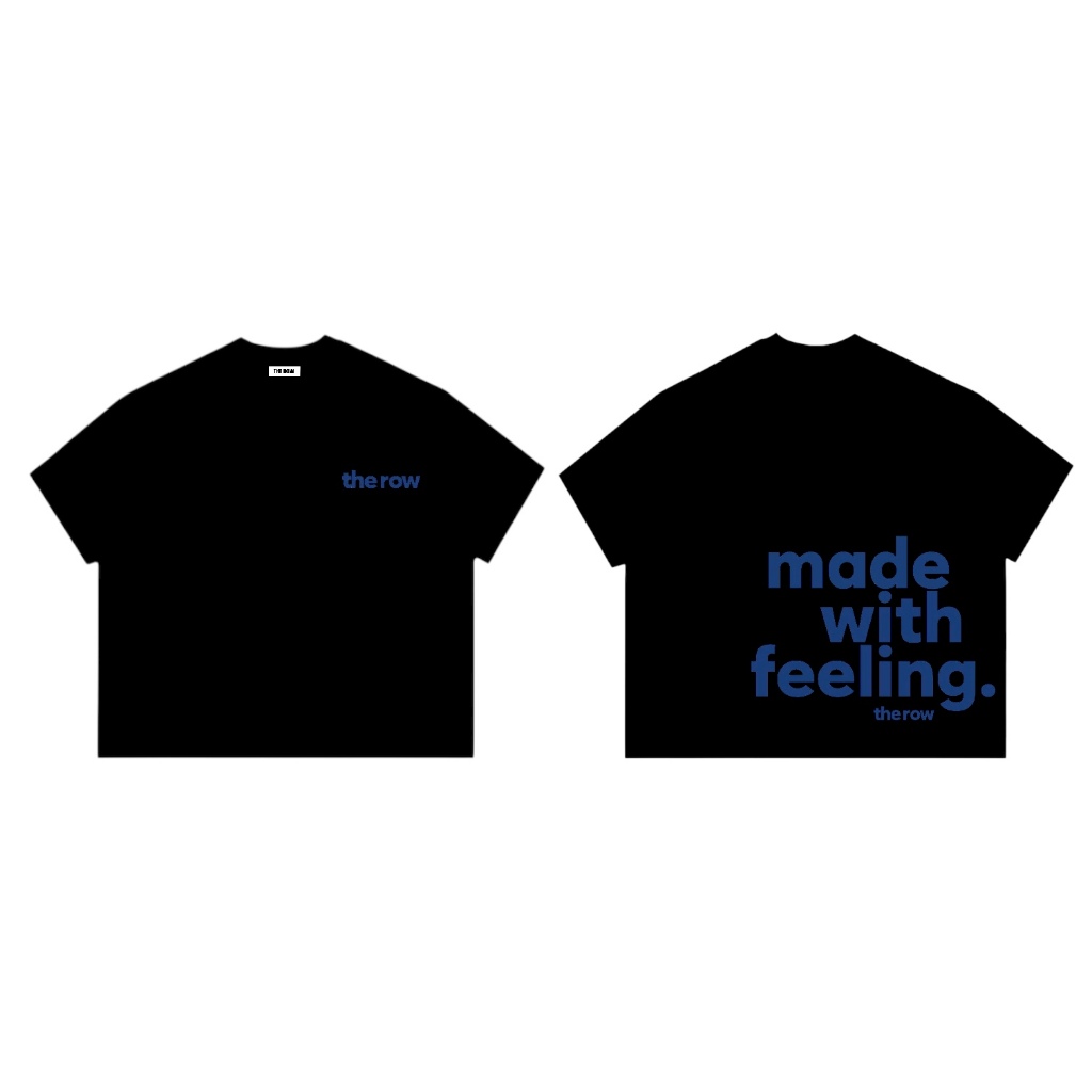 TR5 THEROW Áo Thun Boxy Local Brand Tay Ngắn Cotton 250gsm " MADE WITH FEELING " Áo Phông Forrm Rộng Unisex Nam | BigBuy360 - bigbuy360.vn