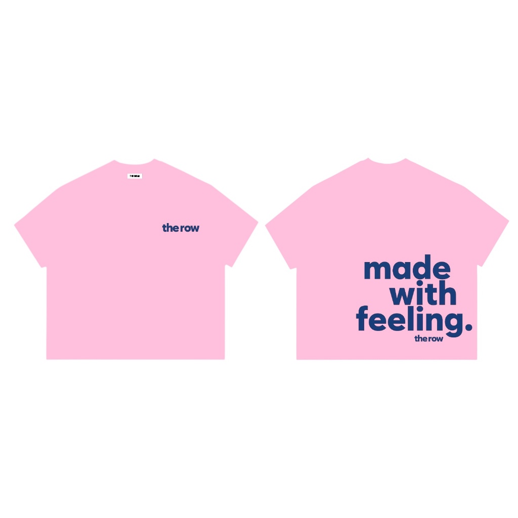 TR5 THEROW Áo Thun Boxy Local Brand Tay Ngắn Cotton 250gsm " MADE WITH FEELING " Áo Phông Forrm Rộng Unisex Nam | BigBuy360 - bigbuy360.vn