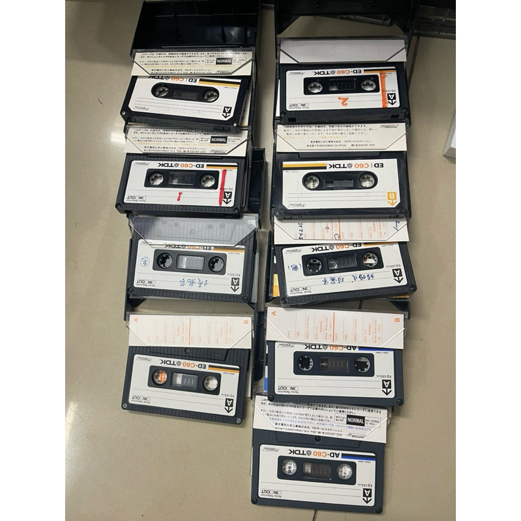 Com 9 băng TDK C60 Phút Như Hình