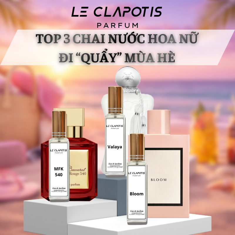 Tinh dầu Nước Hoa Nữ Thơm Lâu Cao Cấp - Bộ Sưu Tập Mùi Thơm Ngọt, Thanh Lịch, Quyến Rũ Cho Nàng