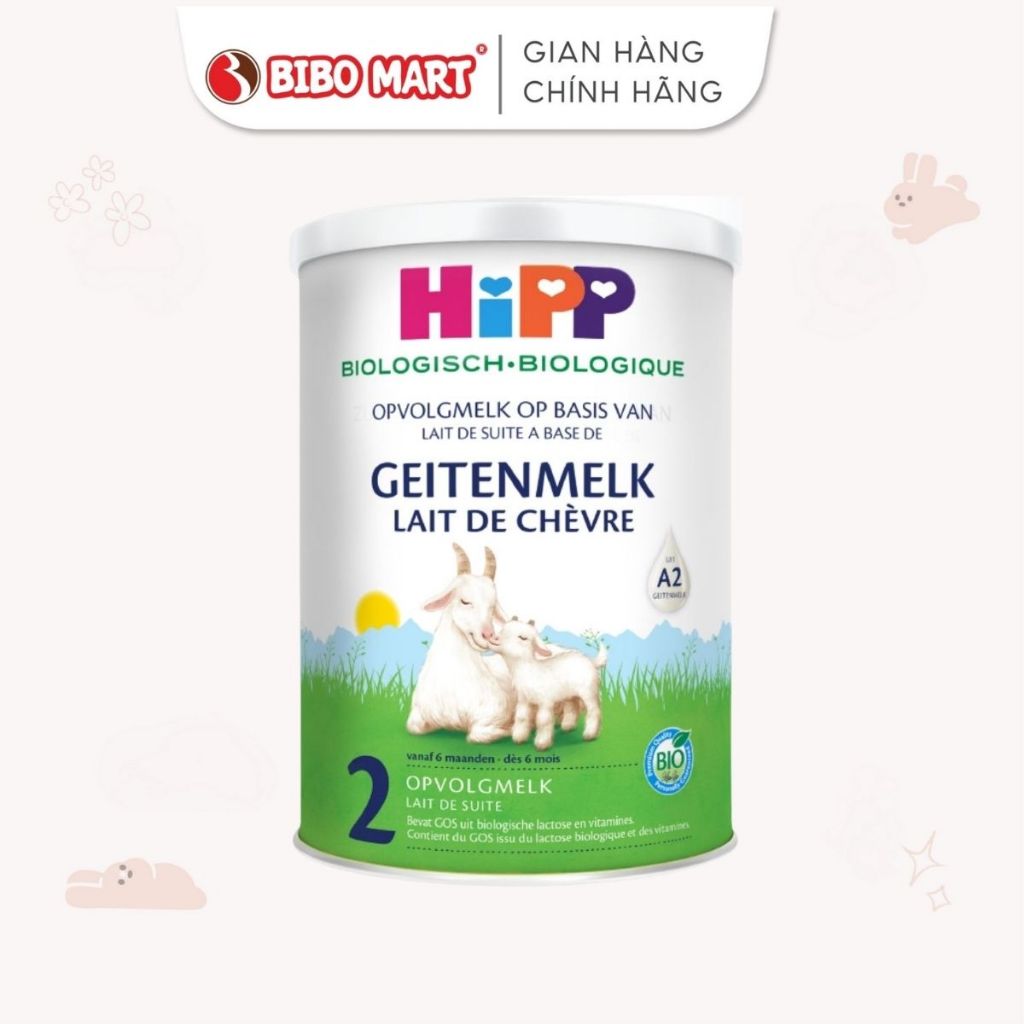 Sữa dê Hipp Organic số 2 400g cho bé - Bibomart