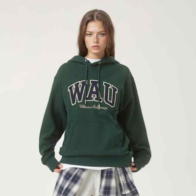 Áo Hoodie WHO.A.U Corduroy Big Patch Hoodie(Brushed)_WHMHF4T22U