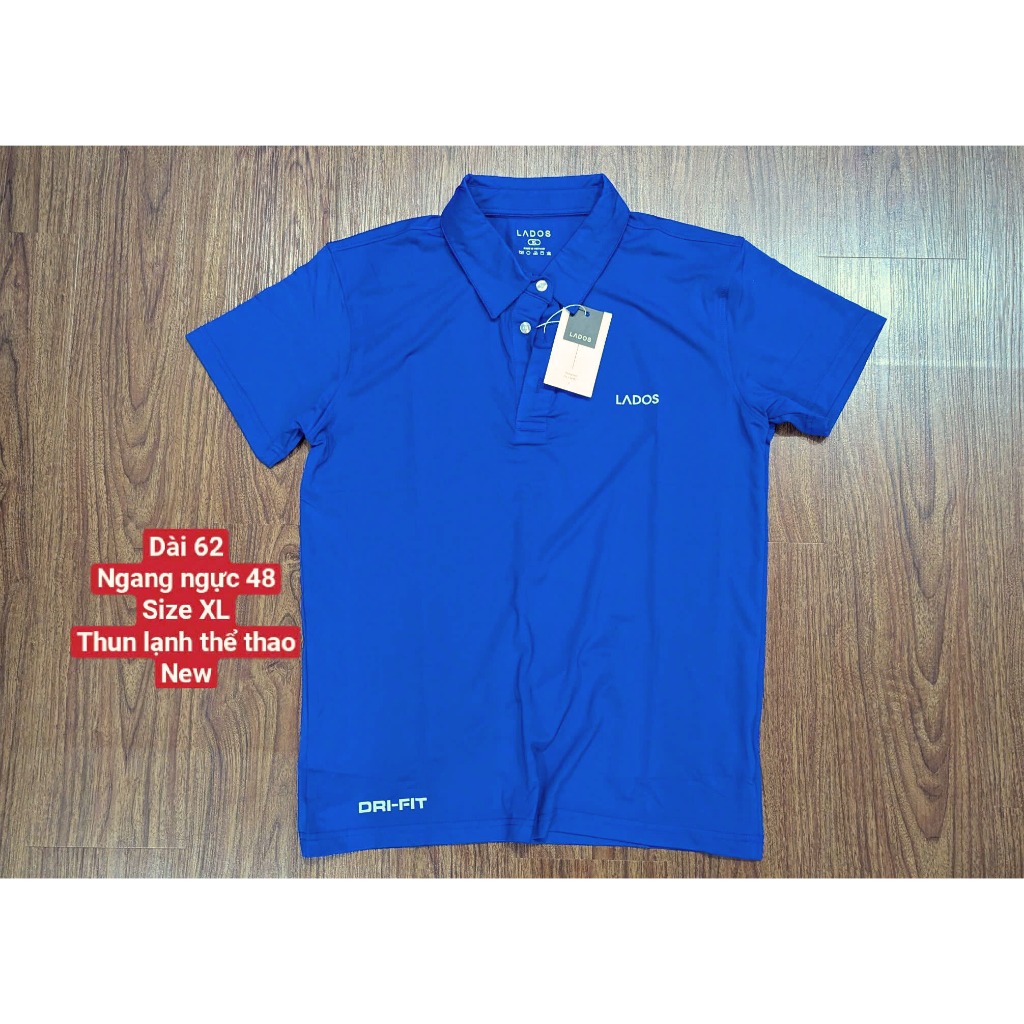 áo polo nam thể thao drifit LADOS new nguyên tem, áo ngắn tay có cổ nam hàng thanh lý