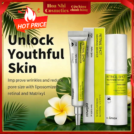 Tinh chất chống lão hoá retinol vi gai CELIMAX RETINOL SHOT SERUM/ RETINAL SHOT BOOSTER COD
