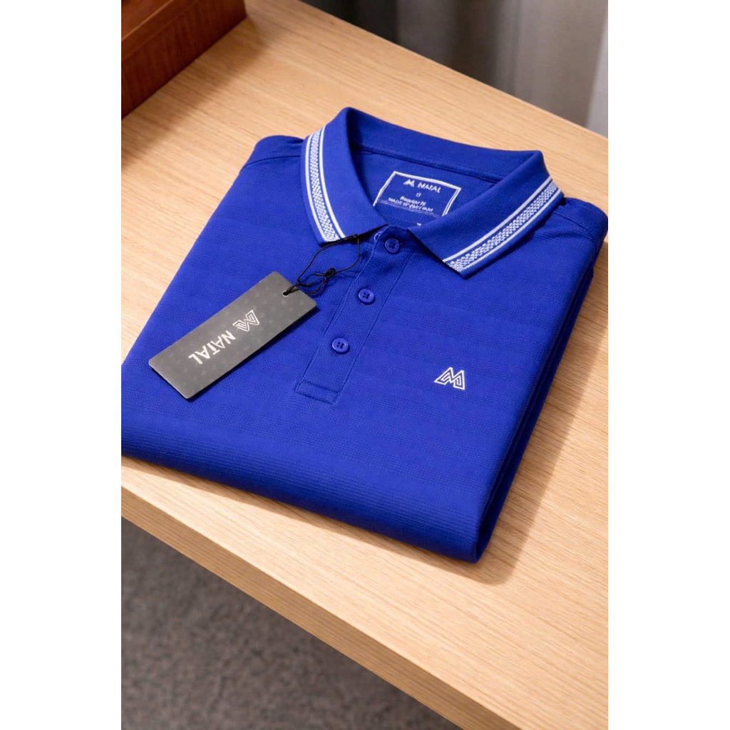 MATAL-Áo polo MATAL MAPL56-coolmax thoáng mát màu xanh tím than