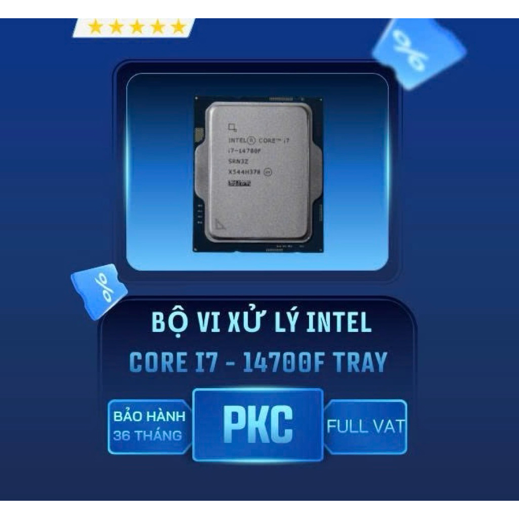 [FULL VAT] Chip vi xử lý Cpu Intel Core I7 14700F tray new