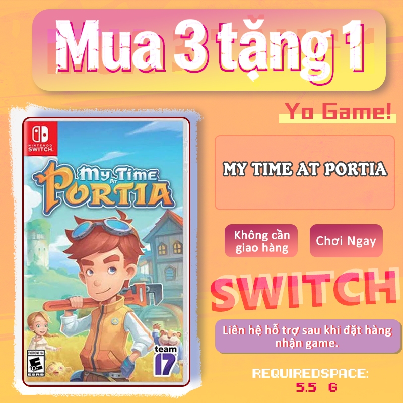 My Time at Portia Nintendo Switch – Mua 3 Tặng 1