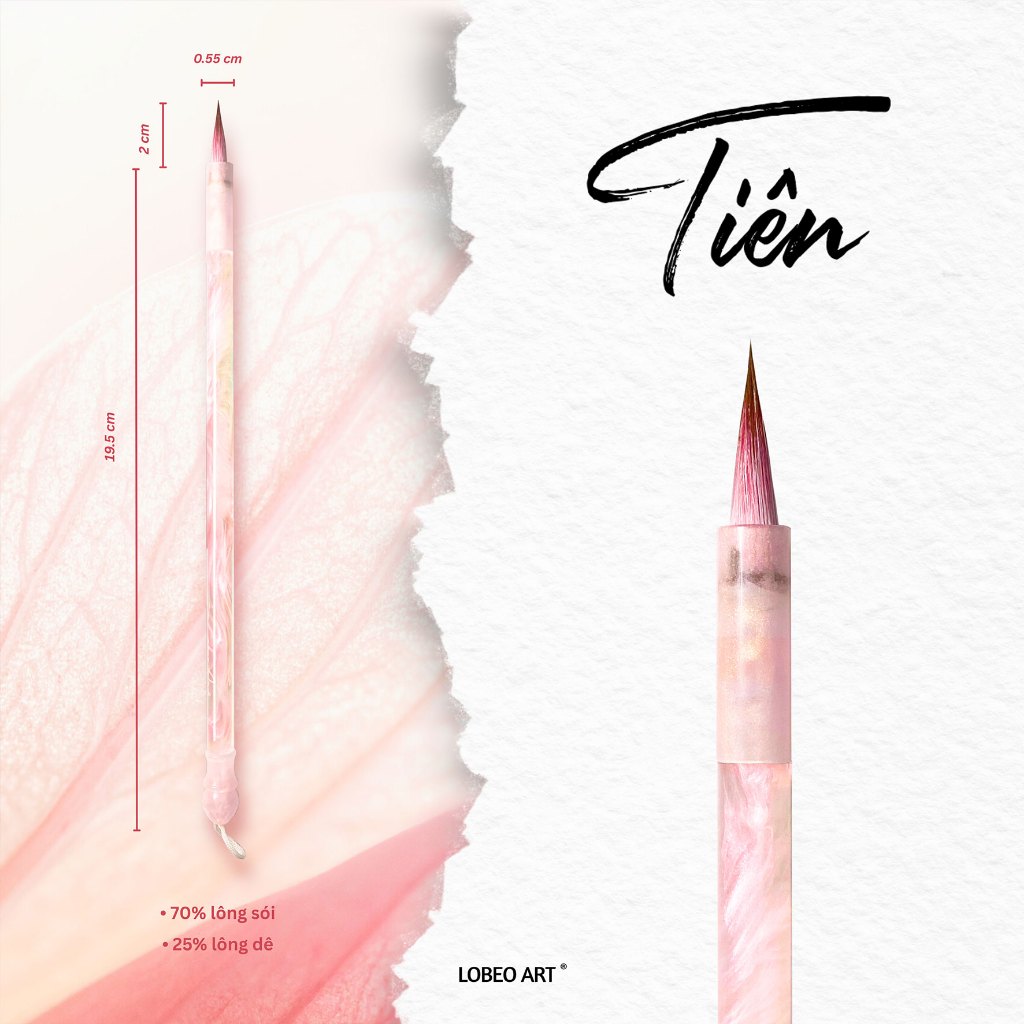 [LOBEO] Cọ vẽ thư pháp Lobeo - Tiên