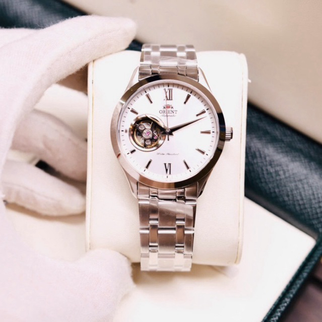 Orient Golden Eye FAG03001W0 Automatic Nam – Open Heart – Kính Sapphire – 38.5mm – Máy F6T22 – Chống