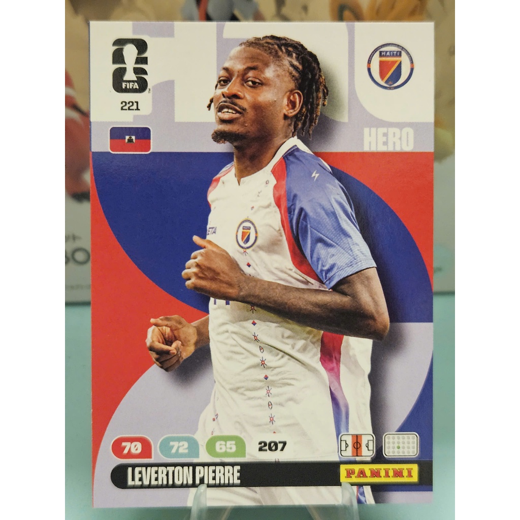 Thẻ Leverton Pierre Panini World Cup 2026 (Haiti)