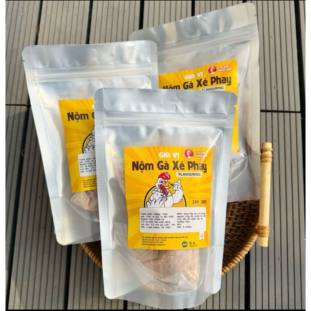 Gia Vị Nộm Gà Xé Phay, Gỏi Gà Măng Cụt chuẩn vị thơm ngon.