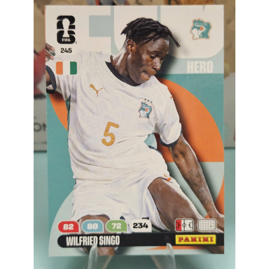 Thẻ Wilfried Singo Panini World Cup 2026 (Bờ Biển Ngà) (Côte d’Ivoire)