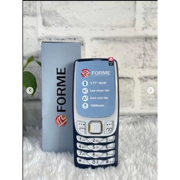 Điện Thoại 4G Forme N82 Chính Hãng – 2 SIM 4G | Loa To | Bàn Phím To | Pin Trâu | Bảo Hành 12 Tháng