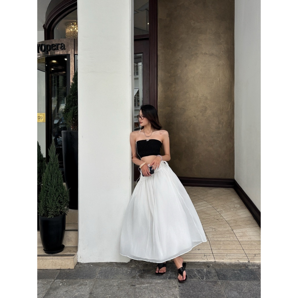 Sugar Crush - Chân váy Voan bồng xoè đi làm đi chơi - Miu Skirt