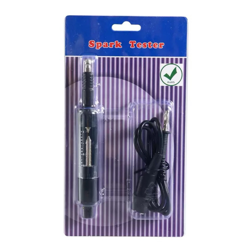 Dụng cụ kiểm tra tia lửa bugi (spark plug tester) dùng để chẩn đoán hệ thống đánh lửa trên ô tô hoặc