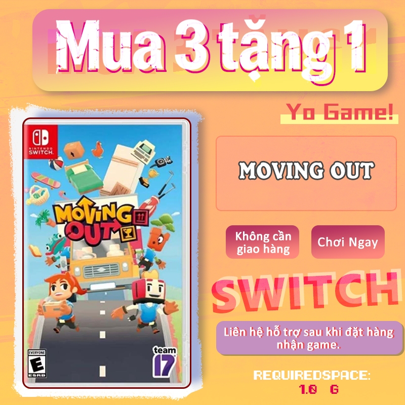 Moving Out Nintendo Switch – Mua 3 Tặng 1