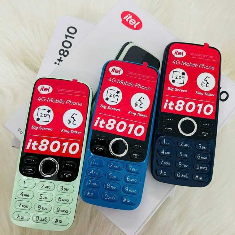 Điện Thoại 4G Itel IT8010 – LTE | Xài SIM Mobi OK | Dùng Pin 5C | Chính Hãng