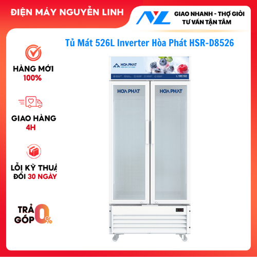 Tủ Mát 526L Inverter Hòa Phát HSR-D8526