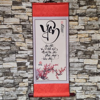 Tranh chữ thư pháp chữ viết tay, bền, đẹp, ý nghĩa