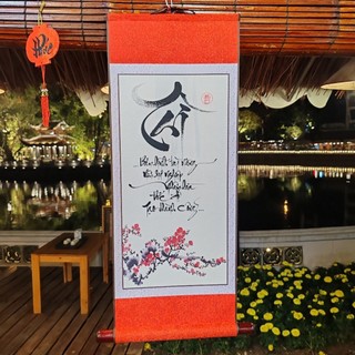 Tranh chữ thư pháp chữ viết tay, bền, đẹp, ý nghĩa