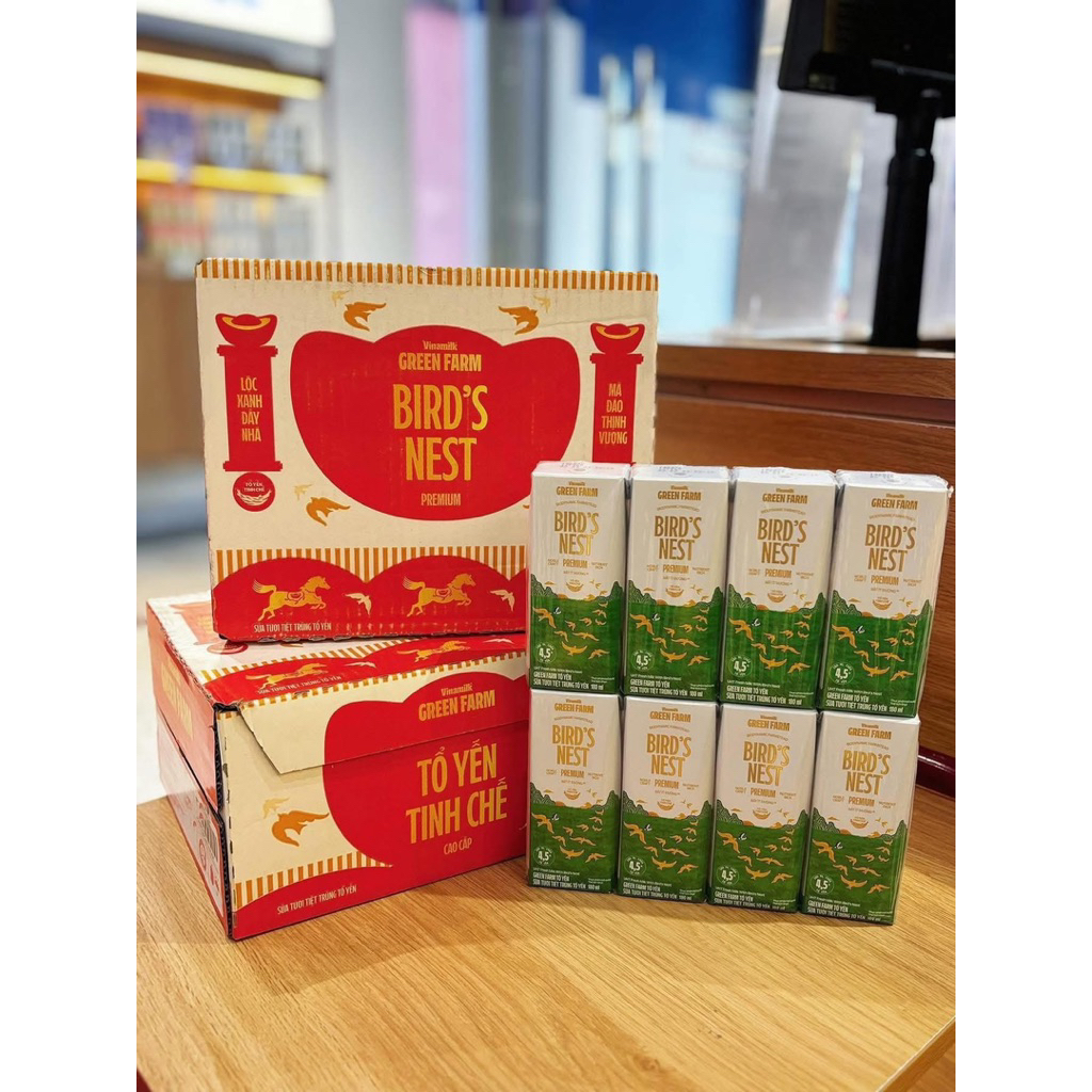SỮA TỔ YẾN VINAMILK Green Farm 💛– TINH HOA TỔ YẾN THƯỢNG HẠNG