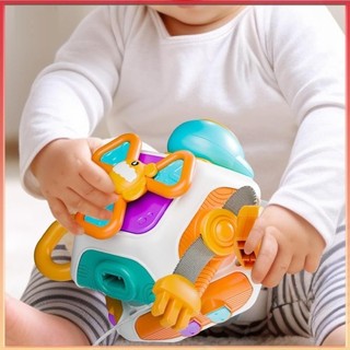 Khối bận rộn size lớn 10 mặt chủ đề vũ trụ, hộp bận rộn 10 trò chơi phát triển giác quan và tư duy cho bé từ 1-3 tuổi