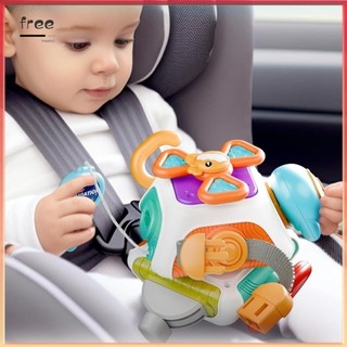 Khối bận rộn size lớn 10 mặt chủ đề vũ trụ, hộp bận rộn 10 trò chơi phát triển giác quan và tư duy cho bé từ 1-3 tuổi