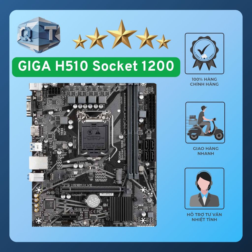 MAIN GIGA H510 Các Hãng GIÁ RẺ ĐỦ CHẶN FE - Hàng Chính Hãng