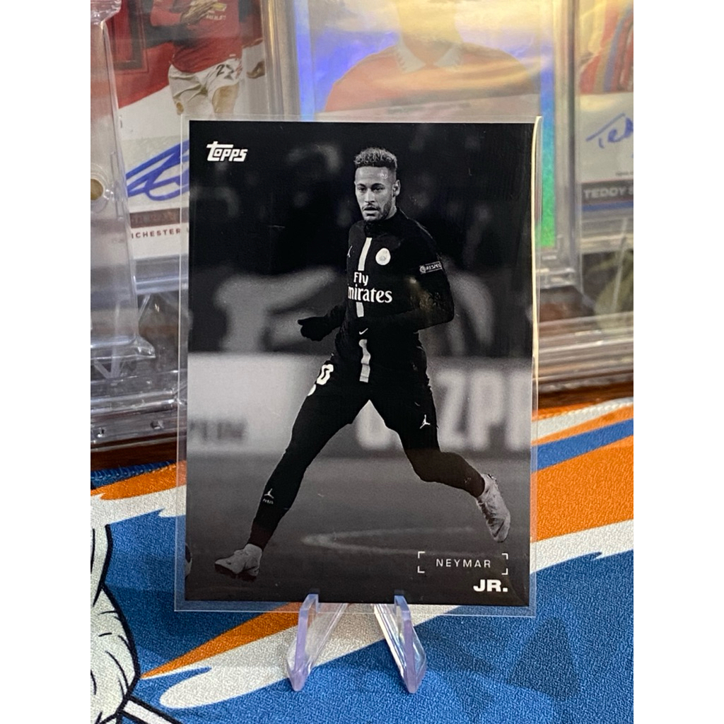[HIẾM,THẺ CỔ 7NĂM TUỔI] Thẻ Cầu Thủ Neymar Jr. Topps ONDEMAND 2018-19 PSG #4 (Thời kì đỉnh cao phong