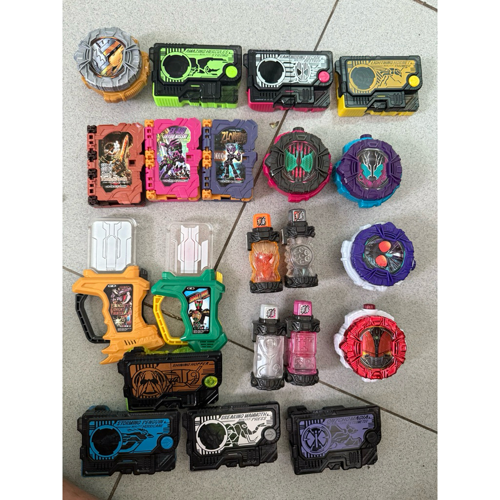 Key zero one - Gashat -Bottle Build - Watch Zio - all candy gsp