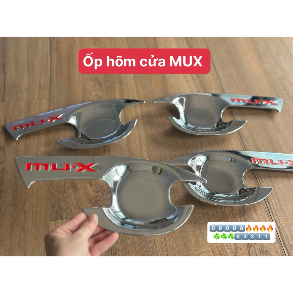 🔥ISUZU MUX - Ốp hõm cửa xe hơi isuzu MUX - các đời xe đều vừa 2014-2018